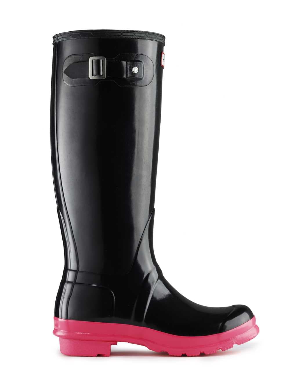 Hunter Original Tall Festival Fluoroscent Wellies LAST PAIR UK 3