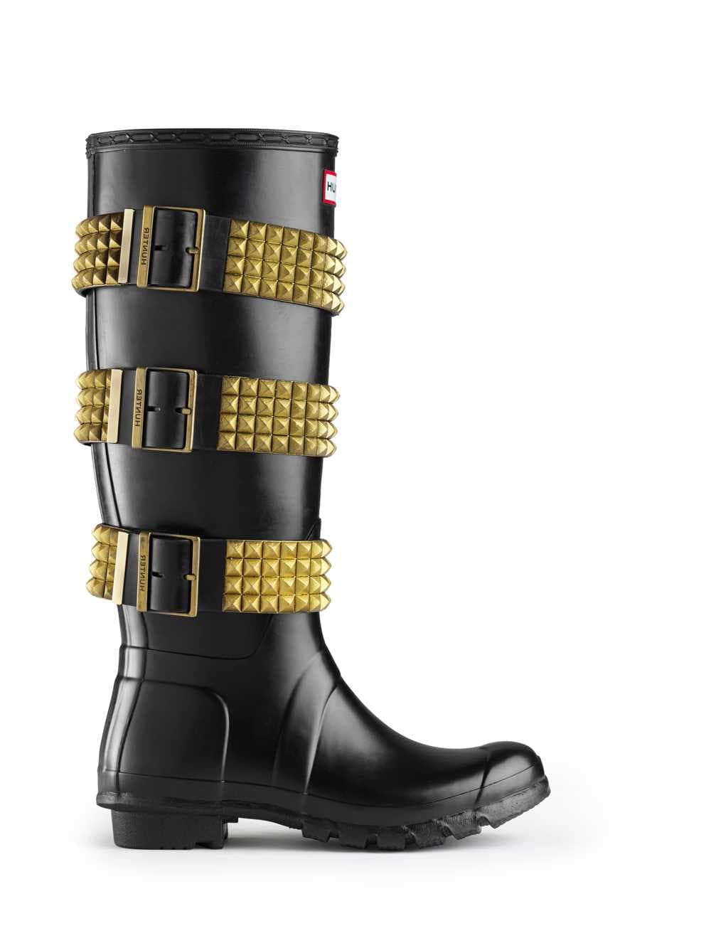 Hunter Original Tall Festival Stud - Black and Gold - limited edition